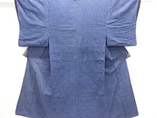 JAPANESE KIMONO / ANTIQUE MENS KIMONO / COTTON / ABSTRACT